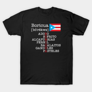 Soy Boricua con Sabor T-Shirt